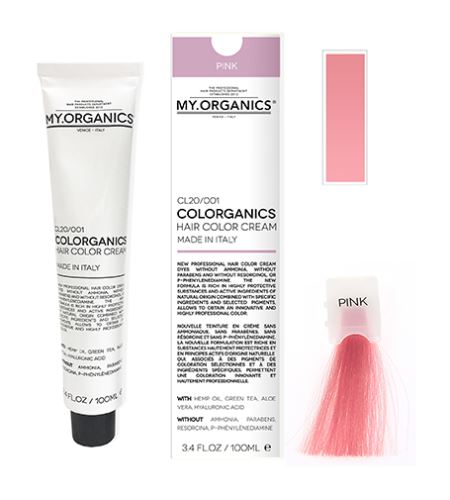 MY.ORGANICS Colorganics barva 100 ml Pink