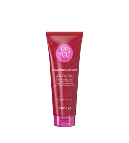 Inebrya Up to You Liss Smoothing Cream stylingový uhlazující krém pro nepoddajné a krepaté vlasy 200 ml