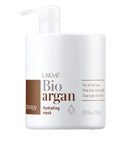 Lakme K.Therapy Bioargan Hydrating Mask hydrating mask with 100% organic argan oil