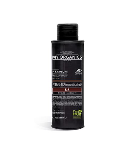 MY.ORGANICS My.Colors Hair Color Oil olejová barva na vlasy 200 ml 5.5 Intense Mahogany