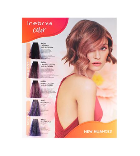 Inebrya Color Presentoir 5 Nuance vklad do vzorníku