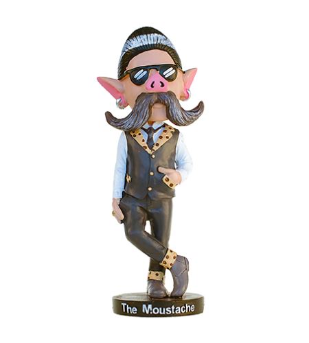 REUZEL Moustache Hoglectible Bobble Head stojánek