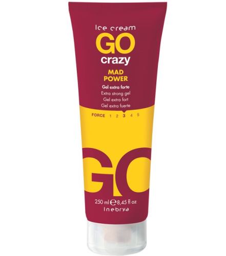 CRAZY Mad Power 250 ml - krémový gel s přirozeným efektem