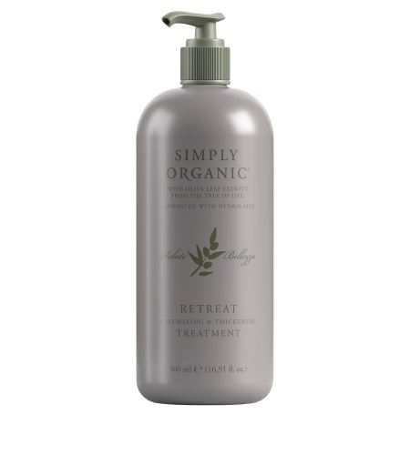 Simply Organic Retreat Volumizing & Thickening Treatment volumizing and thickening treatment for fine or weakened hair