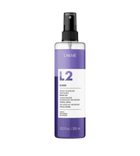 Lakmé L2 Blonde dvoufázový rozčesávací kondicionér pro blond a šedivé vlasy
