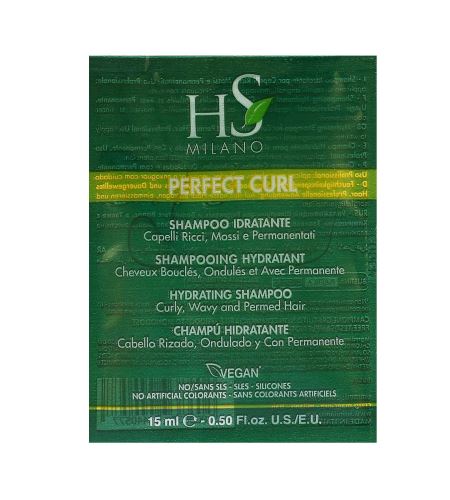 HS Milano Perfect Curl Shampoo Sachet 15ml