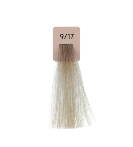 Inebrya Color permanentní barva na vlasy 9/17 Very Light Cashmere Blond 100 ml