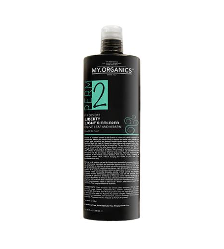 MY.ORGANICS Coloured Hair Perm trvalá ondulace pro barvené a chemicky upravené vlasy 500 ml