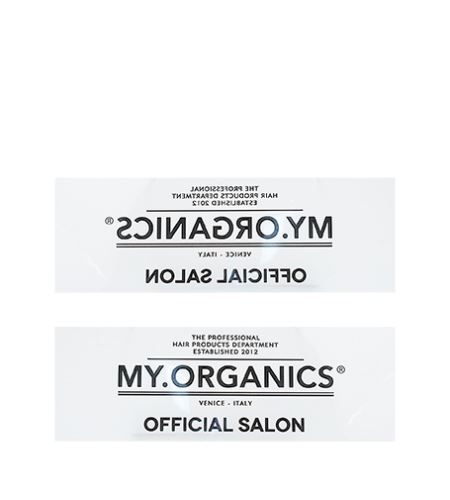 MY.ORGANICS Window Sticker Logo samolepka