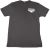 REUZEL Block Neck Line Men's Shirt Black pánské triko L