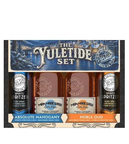 18.21 Man Made The Yuletide Set Absolute Mahogany & Noble Oud 4x100ml