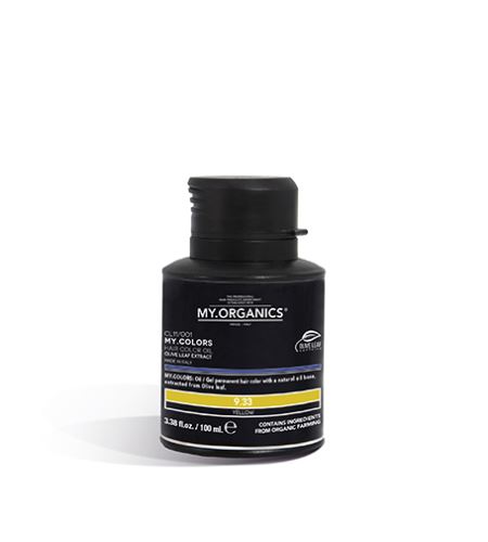 MY.ORGANICS My.Colors Hair Color Oil olejová barva na vlasy 100 ml 9.33 Yellow
