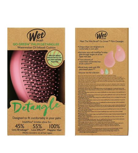 Wet Brush Go Green Palm Detangler Hair Brush