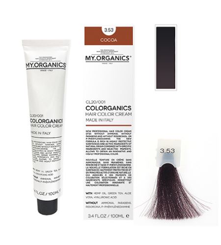 MY.ORGANICS Colorganics barva 100 ml 3.53 Cocoa