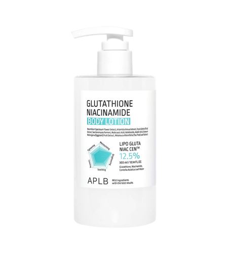 APLB Glutathione Niacinamide Body Lotion hydratačně-rozjasňující tělové mléko 300 ml