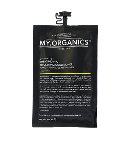 MY.ORGANICS The Organic Thickening Conditioner Mango And Rose kondicionér pro jemné vlasy