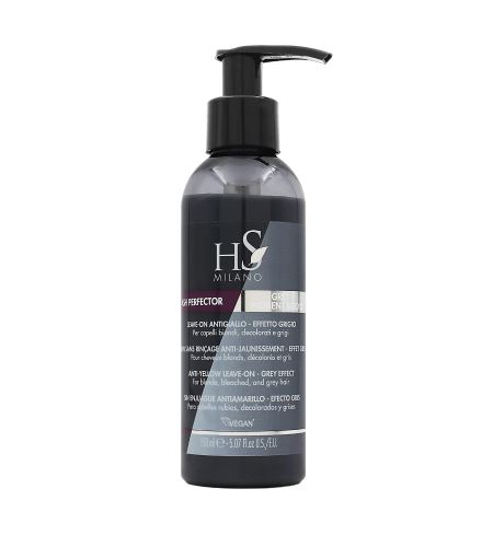HS Milano Anti-Yellow Leave On bezoplachová péče neutralizující teplé a žluté odlesky 150 ml