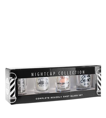 REUZEL Nightcap Collection sklenice na panáky 4ks