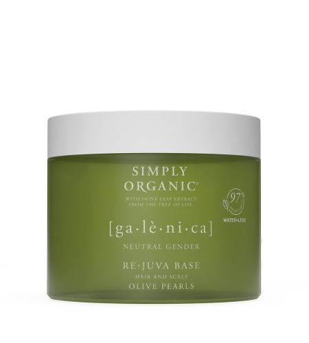 Simply Organic Re-Juva Base Hair & Scalp Olive Pearls regenerační a posilující péče 251 ml