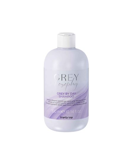 Inebrya Grey By Day Shampoo jemný šampon pro přírodní šedé vlasy