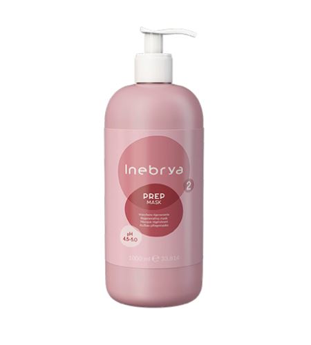 Inebrya Prep Regenerating Mask maska pro hebké a lesklé vlasy 1000 ml