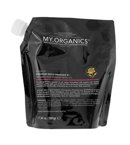 MY.ORGANICS Premium Deco Powder 9+ práškový odbarvovač 500 g