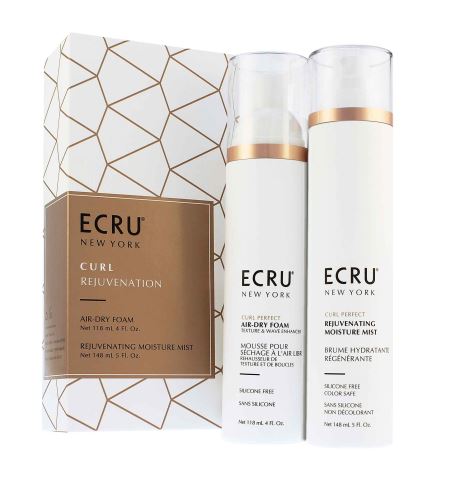 Ecru New York Curl Rejuvenation dárková sada Air-Dry Foam 118 ml + Rejuvenating Moisture Mist 148 ml