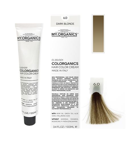 MY.ORGANICS Colorganics barva 100 ml 6.0 Dark Blonde