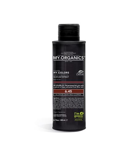 MY.ORGANICS My.Colors Hair Color Oil olejová barva na vlasy 200 ml 6.45 Blonde Dark Red Copper