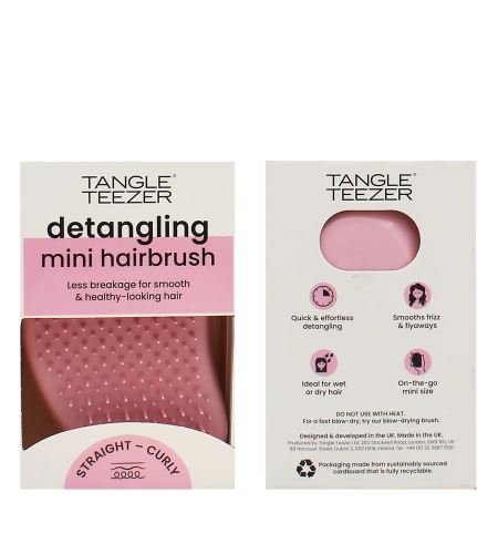 Tangle Teezer The Original Mini kartáč na vlasy Millenial Pink