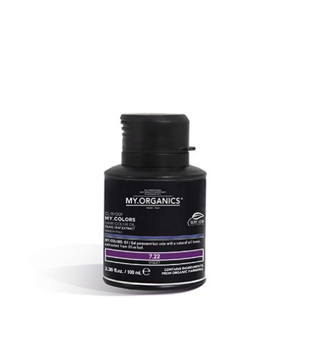 MY.ORGANICS My.Colors Hair Color Oil olejová barva na vlasy 100 ml 7.22 Viola