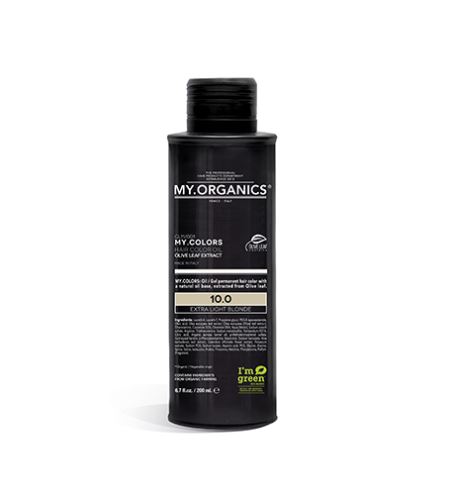 MY.ORGANICS My.Colors Hair Color Oil olejová barva na vlasy 200 ml 10.0 Extra Light Blonde