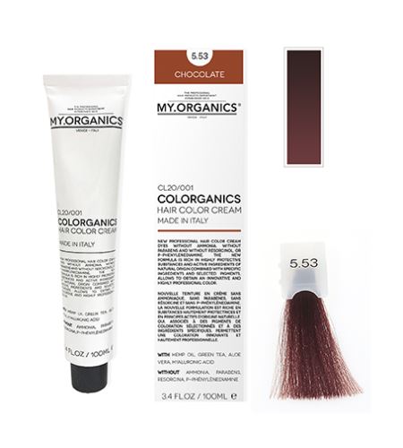 MY.ORGANICS Colorganics barva 100 ml 5.53 Chocolate