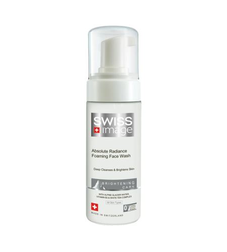 Swiss Image Brightening Care Absolute Radiance Foaming Face Wash jemná, rozjasňující čisticí pěna 150 ml