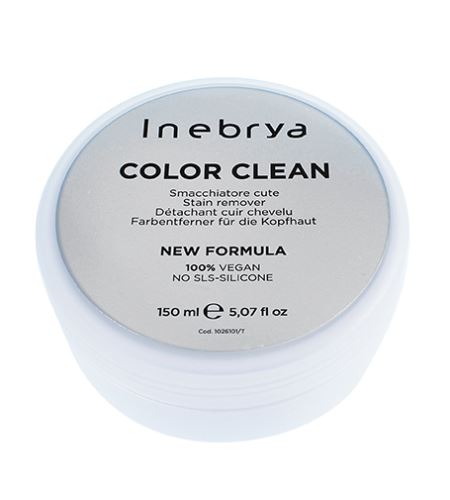 Inebrya Color Clean 100% Vegan odstraňovač barvy bez sulfátů a silikonu 150 ml