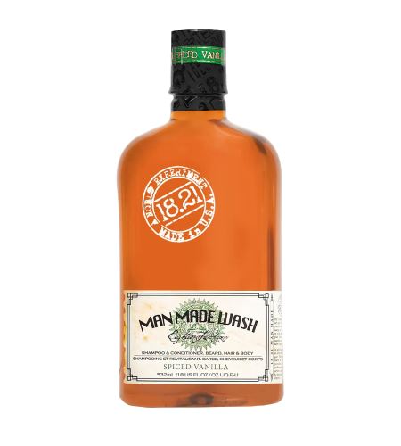 18.21 Man Made Wash Spiced Vanilla sprchový gel 3v1