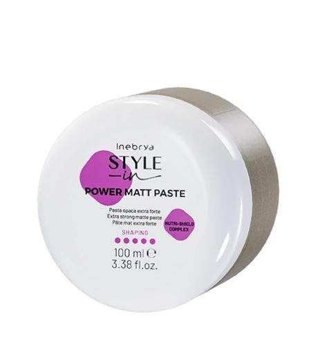 Inebrya Style-in Power Matte Paste matná stylingová pasta 100 ml