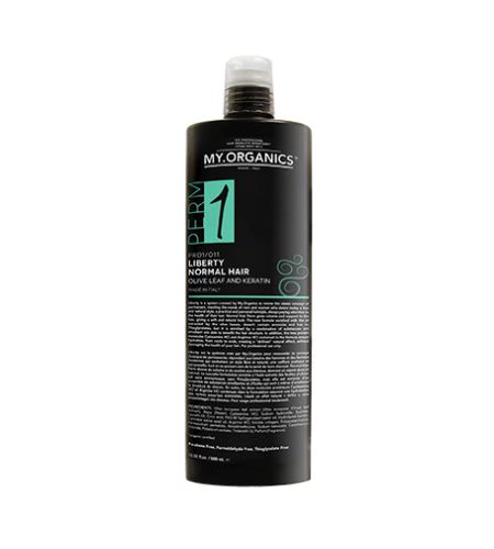 MY.ORGANICS Normal Hair Perm trvalá ondulace pro přírodní nebo silné vlasy 500 ml