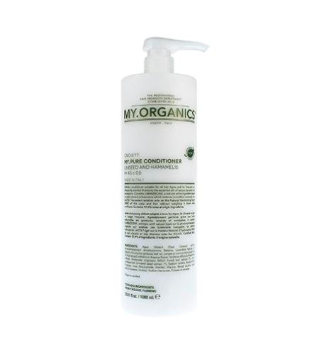 MY.ORGANICS My.Pure Conditioner Linseed And Hamamelis kondiconér pro časté mytí vlasů