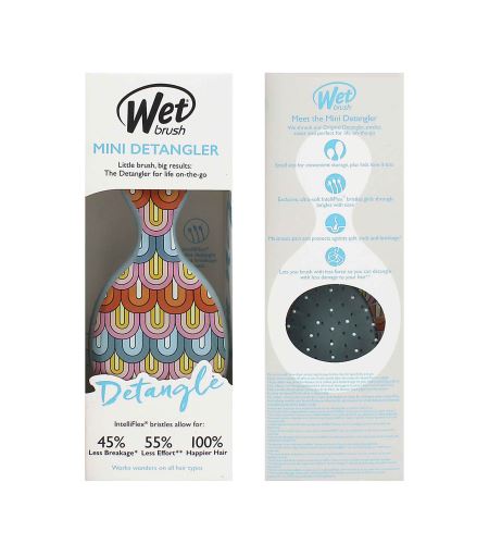 Wet Brush Endless Summer Mini Detangler kartáč na vlasy Rainbows