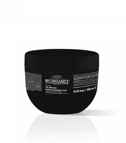 MY.ORGANICS The Organic Keratin Intensive Plus+ intenzivní vyhlazující péče na bázi keratinu 500 ml