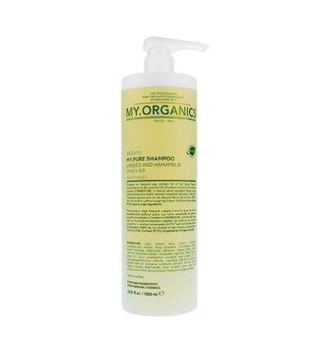 MY.ORGANICS My.Pure Shampoo Linseed And Hamamelis šampon pro časté mytí vlasů