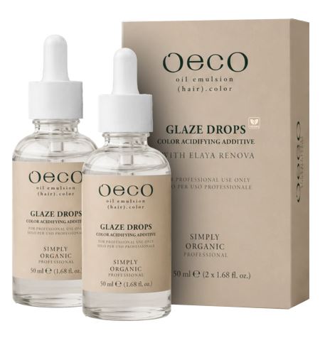 Simply Organic Glaze Drops - Color Acidifying Additive Kit okyselující barvicí přísada 2x50 ml
