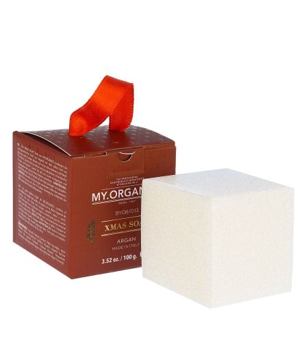 My.Organics Xmas Soap Argan mýdlo na tělo i obličej 100 g