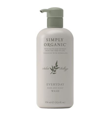 Simply Organic Everyday Hair & Scalp Wash jemný šampon pro časté mytí