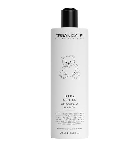 Organicals BABY Gentle Shampoo Aloe&Oat jemný šampon pro miminka 250 ml