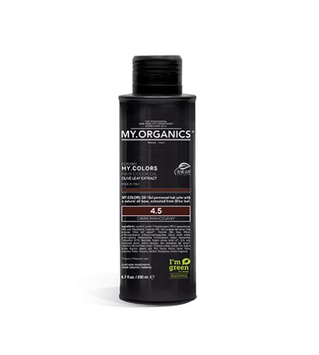 MY.ORGANICS My.Colors Hair Color Oil olejová barva na vlasy 200 ml 4.5 Dark Mahogany