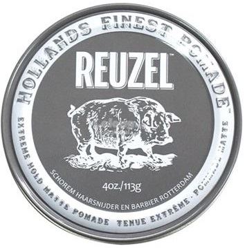 REUZEL Styling Grey Pomade Extreme Hold pomáda na vlasy s extra silným zpevněním a matným vzhledem pro muže