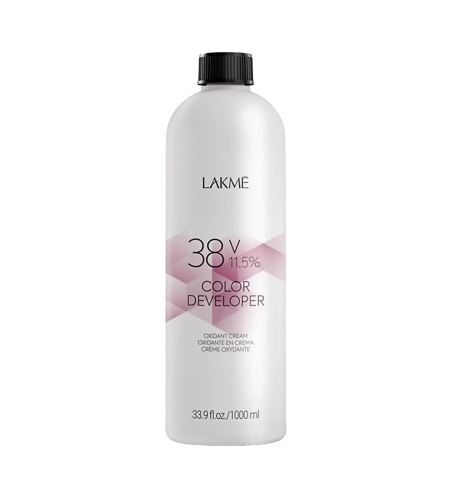 Lakmé Color Developer 38V (11,5 %) krémový oxidant 1000 ml
