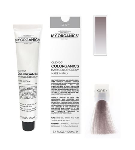 MY.ORGANICS Colorganics barva 100 ml Grey